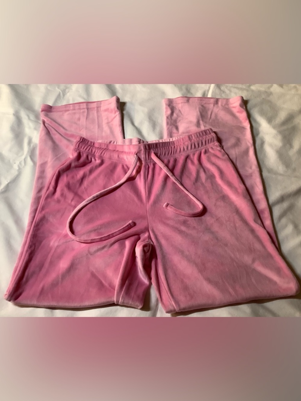 JUICY COUTURE WOMENS LOUNGE PAJAMA BOTTOMS SIZE M PINK